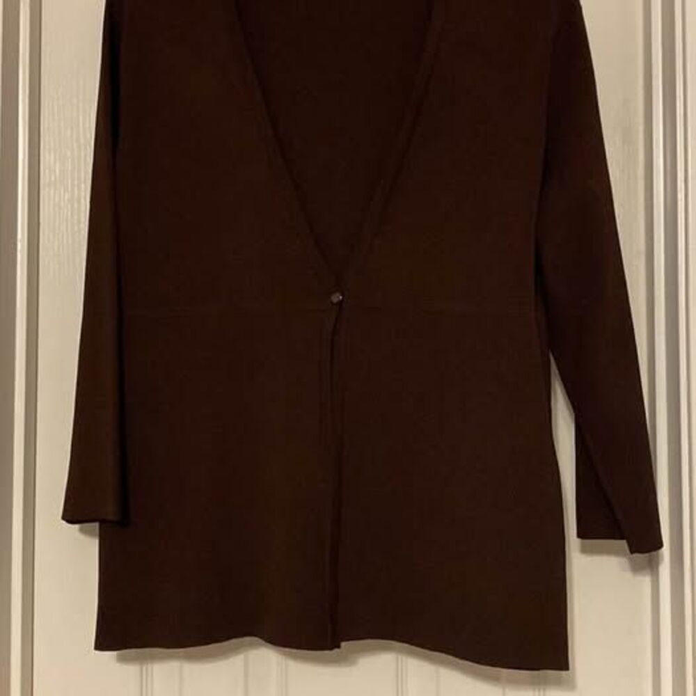 Women’s George Brown Cardigan size large